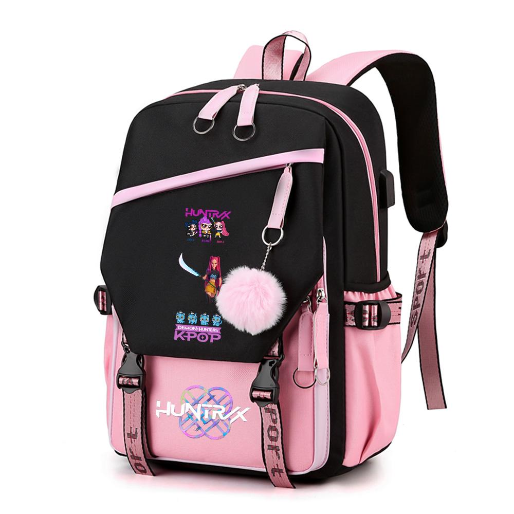 Anime Printed Large Capacity Backpack for Teenger Student Girl Boy Schoolbag Bookbag Women Waterproof Travel Bag Gift