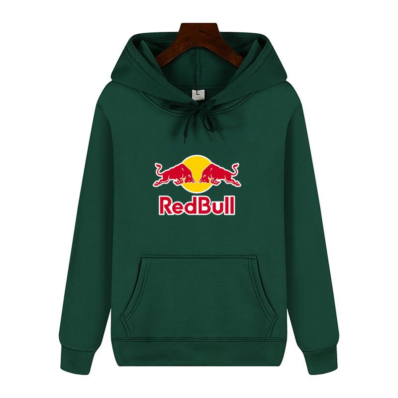 Men Women Long Sleeve Red Bull Printing Hoodies Sweatshirt Mens Casual Hoody Fashion Hip Hop Streetwear Pullover Sudaderas