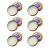 6Pcs 3/4G Herbal Menthol Cooling Balm Headaches Migraines Muscle Pain Bite Itching Fatigue Relief Calming Natural Summer Traveling Portable Cooling