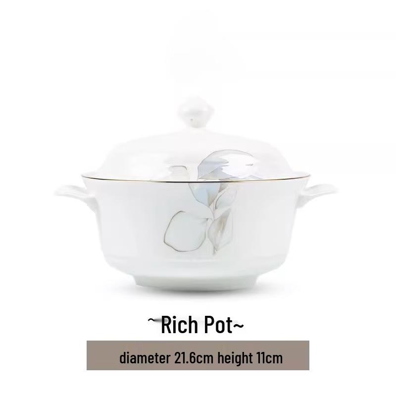 Jingdezhen Spring s Intent Ceramic Douli Bowl