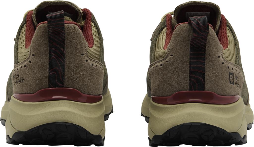 Обувь для треккинга Jack Wolfskin Outdoorschuh CAMP FEVER TEXAPORE LOW M wasserdicht braun anis