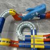 New Diy Magnetic Car Stem Racing Car Ocean Railtrack Set Montessori Motorized Train & Gravity Maze Toy Educational Gift For Kids