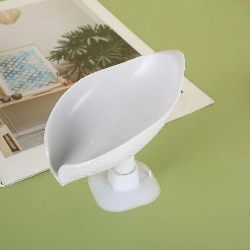 

Leaf-shaped soap box Drain soap box Bathroom shower soap box Sponge soap holder Storage tray Bathroom supplies Bathroom tools