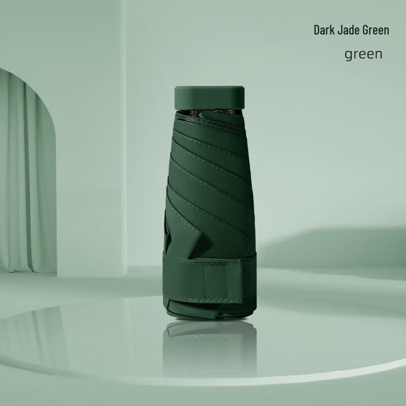 XuQing Compact Six-Fold UV Protection Sun & Rain Umbrella
