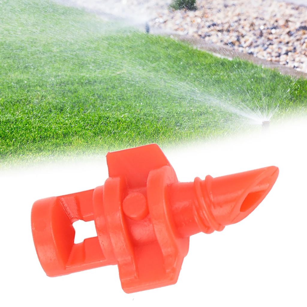 100Pcs 360 degrees  Micro Garden Water Sprayer Misting Nozzle Refraction Atomize Sprinkler