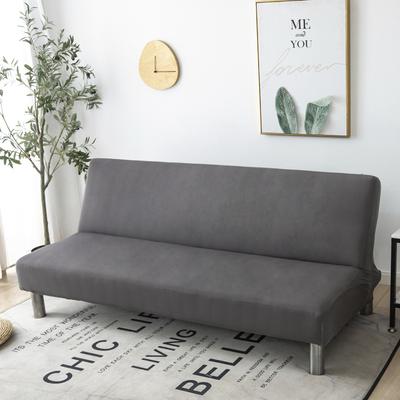 Solid Color Without Armrest Sofa Bed Cover Elastic Stretch Foldding Couch Covers Removable Washable Slipcover Living Home Hotel