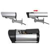 Waterproof Indoor/Outdoor Simulated Surveillance Camera with Flashing Light