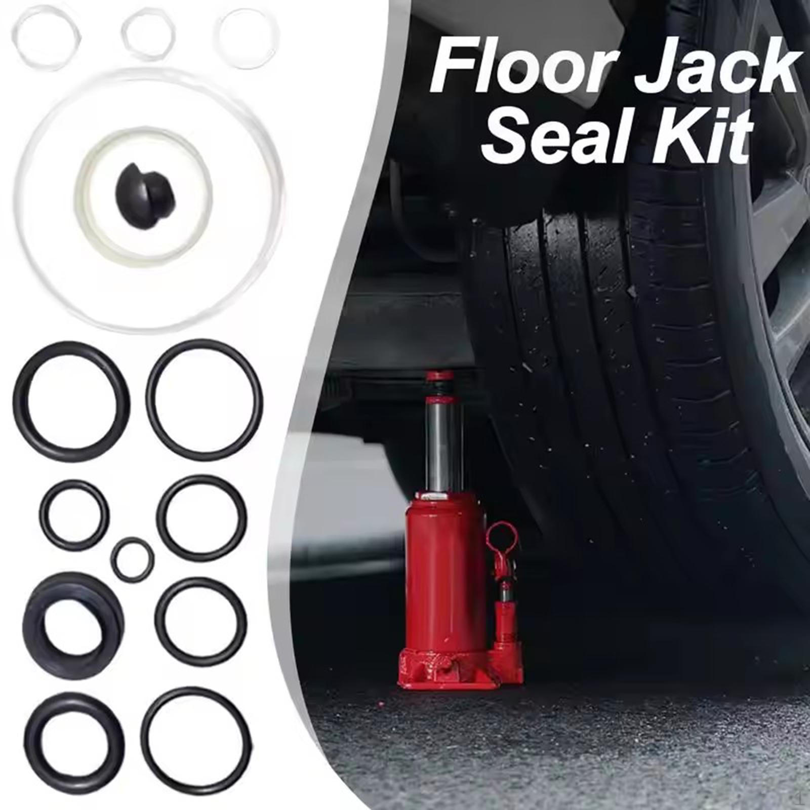 

3 Ton Horizontal Jack Rebuild Pack Replacement Assortment Multipurpose Rubber Easily Install Replace