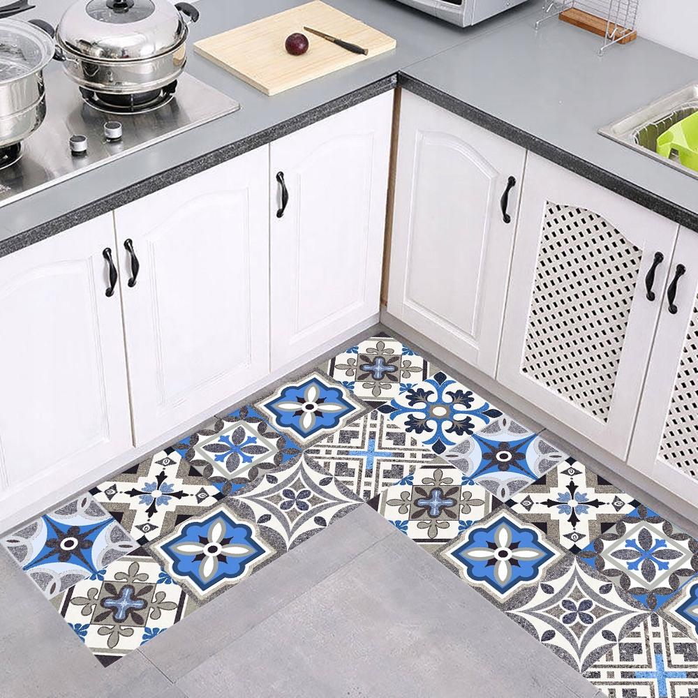 Self-adhesive PVC Patchwork Panel Tiles Set of 10 Pieces Wallpaper 20X20Cm Zm-06-039