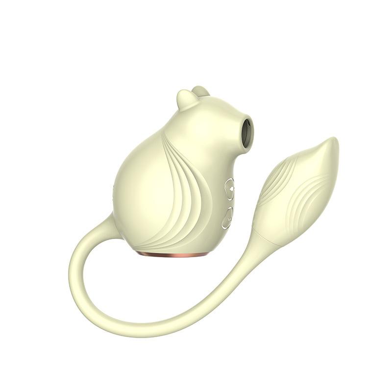 Small Squirrel Clitoral Sucking Vibrator 10 Frequency Modes Silent Massager Silicone Adult Toy