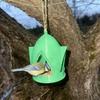 Rainproof Bird Feeder Outdoor Hanging Bird Feeder Garden Wild Bird Feeder for Backyard Balcony Patio Porch Deck Birdwatching