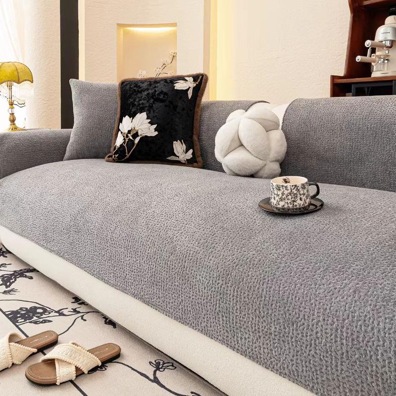 French Cream Blizzard Neil Sofa Cushion 2025 New Premium One-piece Non-slip and Anti-cat Scratch Sofa Cushion