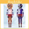 Fnaf Zon En Maan Cosplay Jumpsuit Melkzijde Rolspel Kostuum Voor Anime Fans