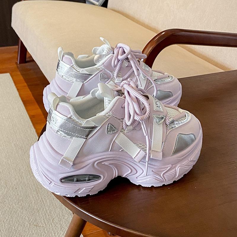 New dad shoes women's autumn student sports running casual shoes platform heightening shoes