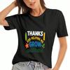 T-shirt unisexe Synonym Buns en Coton, Impression Coton Premium, Durable Et Confortable, Jeu de Mots Grammatical Amusant, Comme la Grammaire le Faisait, Mode Décontractée T