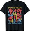 Talking Heads Band Stop Making Sense Bomull Svart Alla Storlekar Skjorta För Män TT593 Unisex T-shirt