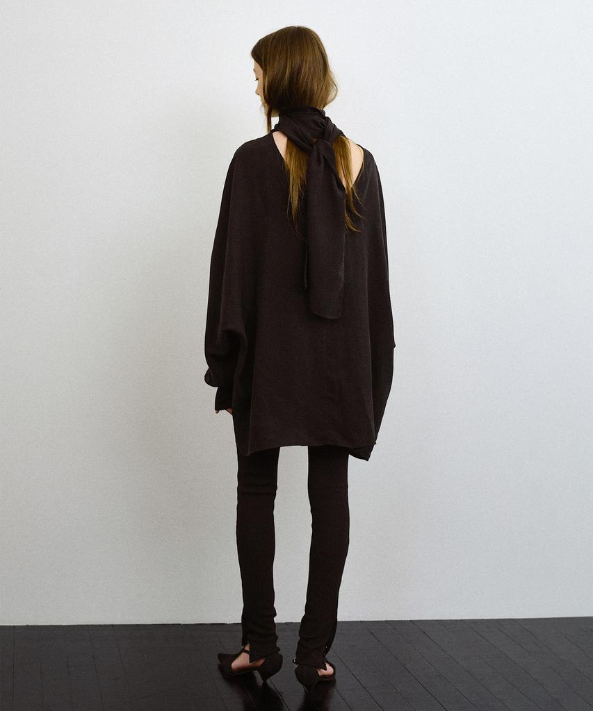 Bopeu Kael Cupro Scarf Top Dress