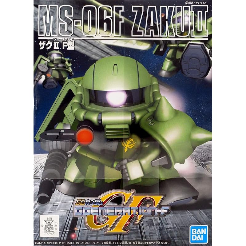 

Пластиковая модель SD Gundam BB Senshi 218 Zaku 2F