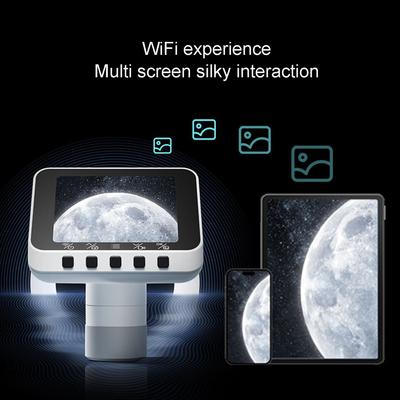 WiFi Telescope Camera Eyepiece 2.8in Display Wireless Electronic 1080P Video Recording for Astrophotography Bird Watching