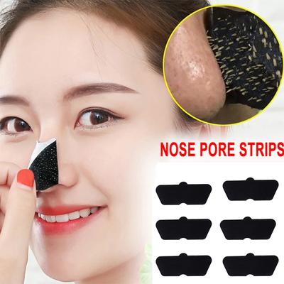 10 Stück Nasenmaske zum Entfernen von Mitessern, Nasenstreifen, Mitesser-Nasen-Punktflecken-Peeling-Aufkleber, Gesicht, Akne, Whitehead, Porenreiniger-Maske