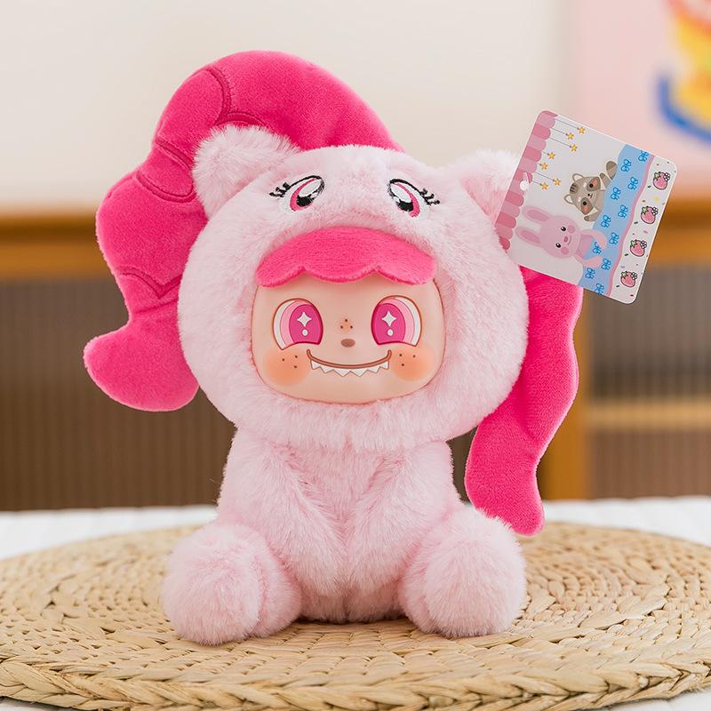 MM toffi kolorowa owocowa pluszowa seria pudełek-niespodzianek modny prezent do zabawy urocza lalka-zawieszka dla dziecka