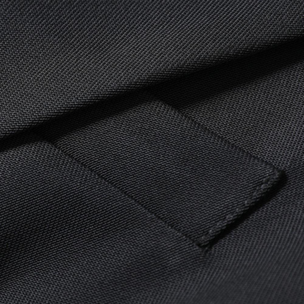 Women's Lapel Collar Vest Coat  All-Matched Single Breasted Sleeveless Classic Solid Color Chic Vintage Office Lady Jacket