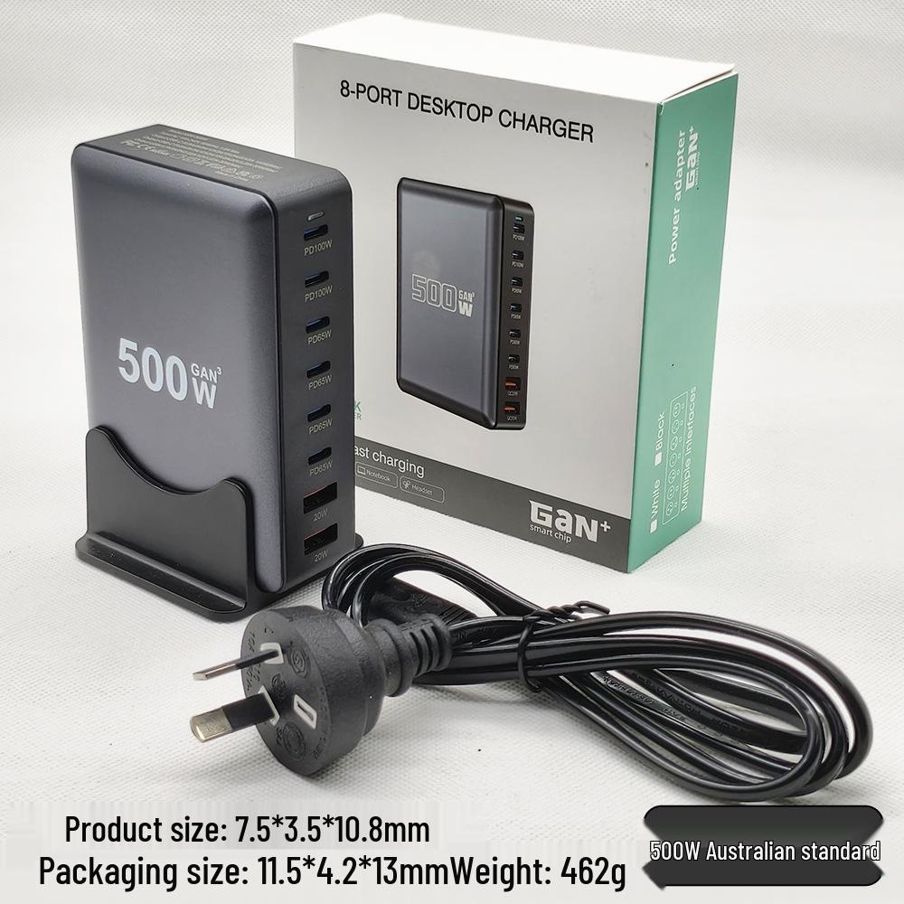 Multi-Watt GaN Charger: 320W, 440W, 500W, 600W Desktop Charging Solutions