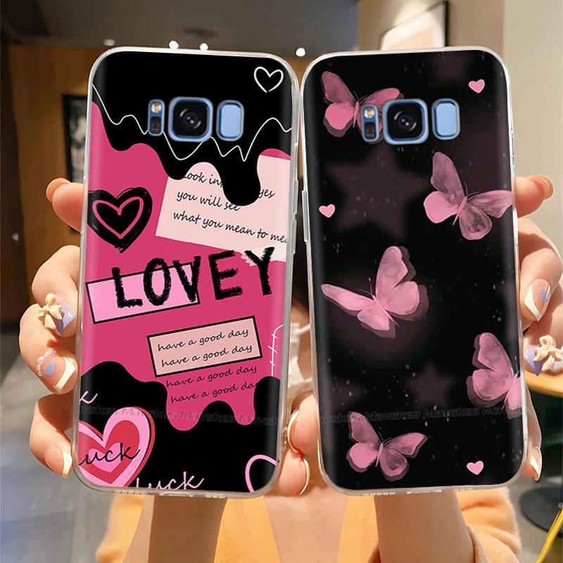 Case For Samsung Galaxy S8 Plus S 8 Phone Cover Cute Cartoon Cases Painted Soft TPU Coque For Samsung S8 S8+ Protective Fundas