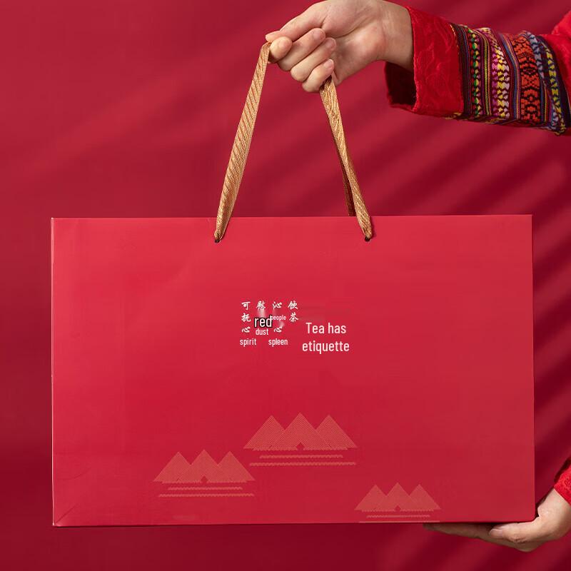 Splendid Peaks Ceramic Tea Set with Incense Burner