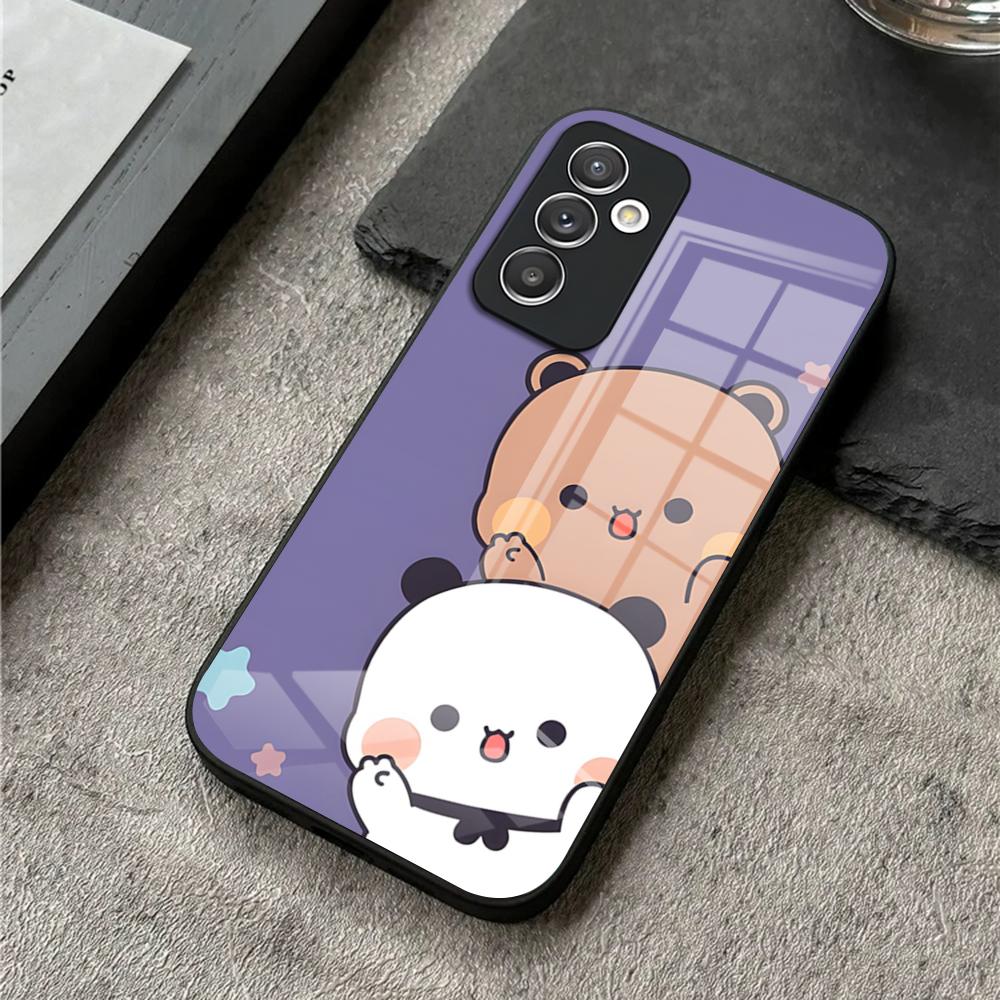 Cute BuBu DuDu Phone Case For S24 Ultra Samsung S23 S22 S20 Fe S21 Plus Galaxy A54 A34 A24 A53 Glass Cover