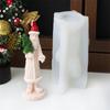 Stylish Handmade Soap and Candle Crafting Christmas Silicone Mould Flexible Home Decoration Supplies for Art Projects