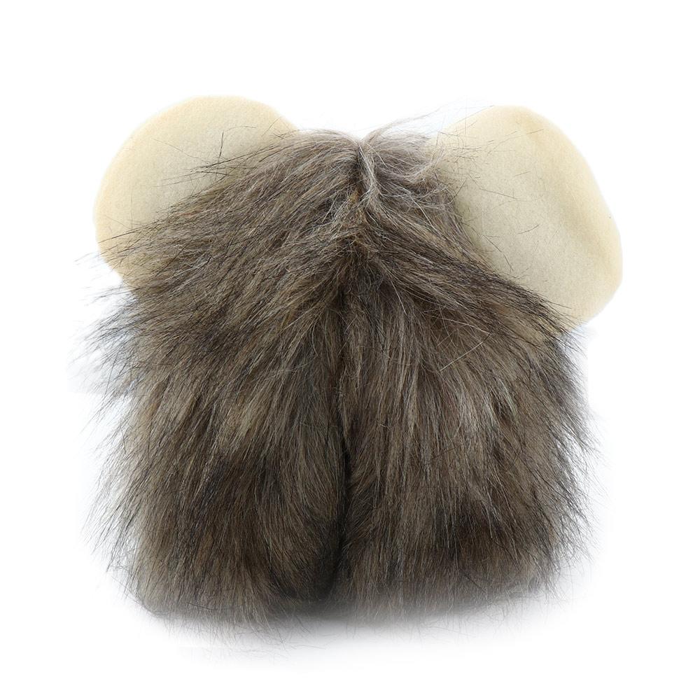 Interactive Pet Supplies Cute Funny Cosplay Costume Pet Clothes Dog Cat Cap Lion Mane Wig Cap
