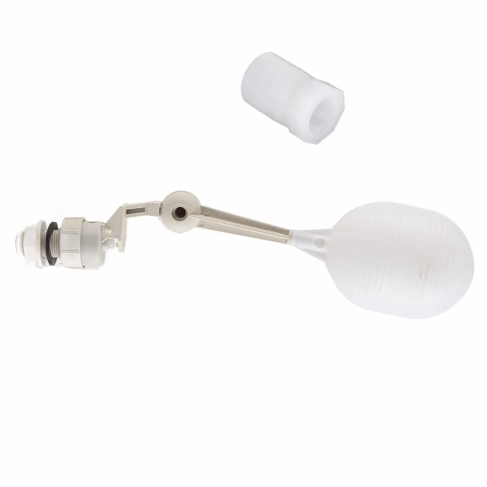 2Pcs G1/2 Thread Float Ball Valve ABS DN15 Float Valve  Solar Energy System