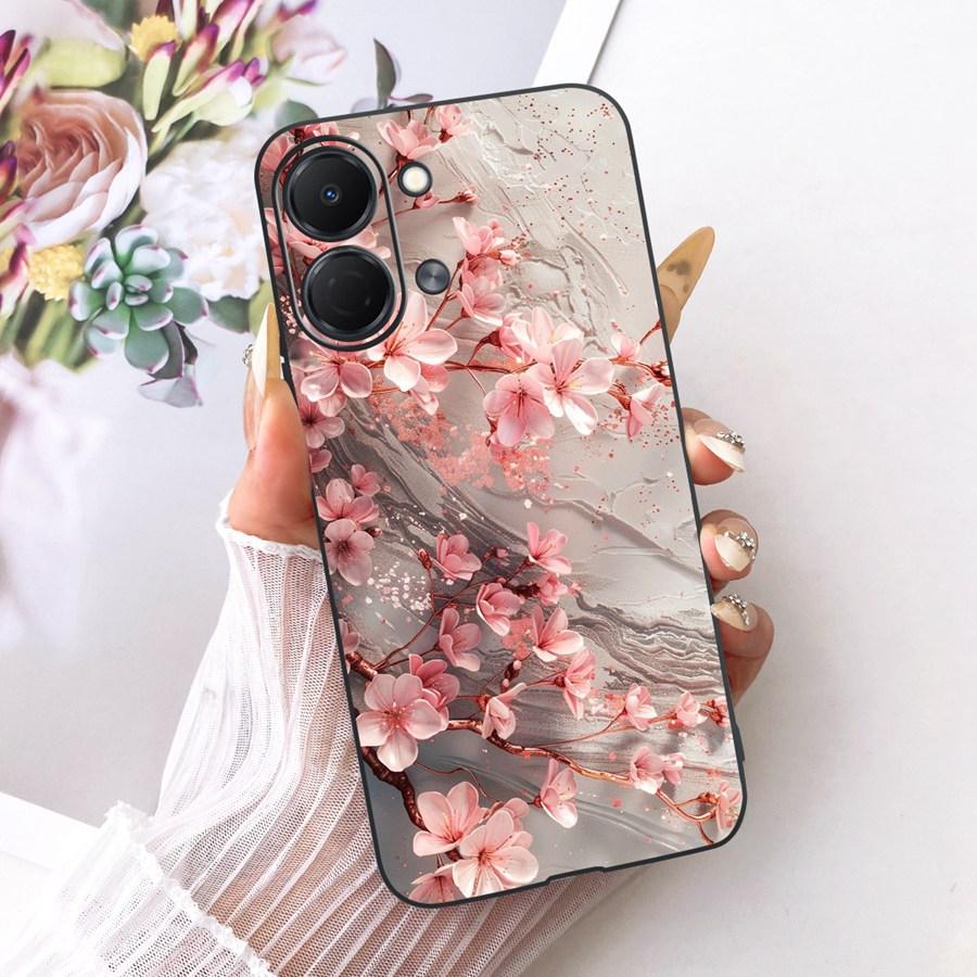 For Tecno Spark Go 3 5G Case Cute Cat Painted Capa for Tecno Spark GO3 KN3 Pop 20 Soft Silicone Bumber Shell for Sparkgo 3 Funda