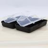 Portable Foldable USB Flash Drive Organizer Box with Lid-Lightweight PP Material,Multi-Compartment Storage for Office Supplies