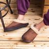 Ranberone Winter Large Fluffy Clogs with Fur Cold and Design for Indoor and Outdoor Wear 28 0 Men's Slippers, Warm, Non-Slip, Lightweight, Sizes,