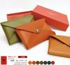 Tochigi Leather Business Card Genuine Leather Card Handmade in Large Gift Holder, Case, Japan, Capacity, Slim, Thin, Stylish, (Camel)