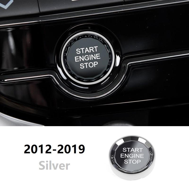 New Arrival Car Engine Start Stop Crystal Button Replcment Cover For Jaguar F-PACE XEL XFL XE XF 2012-2024 Auto Styling