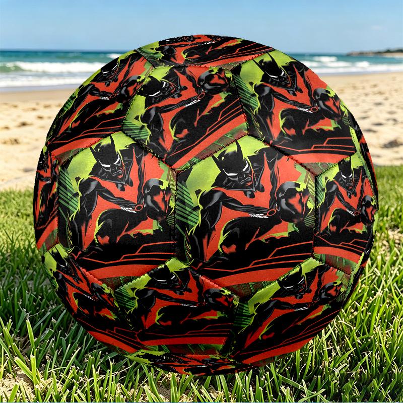 Batman Print Size 5 Soccer Ball, PU Wear Resistant Football for Match Training and Daily Practice, Birthday Gift for Soccer Fans