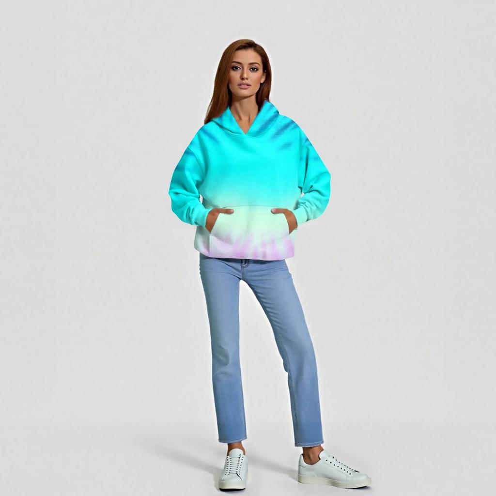 Women's Fashion Daily  Casual V-Neck Long Sleeve Printed Top