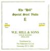 Hill String Violin E. Loop End. Medium