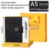 A5 Custom Strap Diary Notebook with Logo in Gift Box