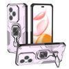 KEYSION Shockproof Armor Case for HONOR 400 Pro 5G Silicone+PC Upright Metal Live Ring Stand Phone Cover for Huawei Honor 400 5G