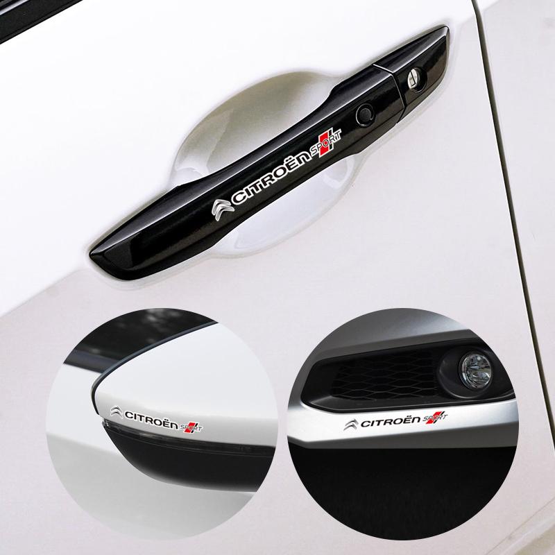 Auto Logo Nach Belieben Aufkleber Auto Dekorative Aufkleber Für Citroen C1 DS3 C2 C3 Vts C4 Saxo C4L C5 C6 C8 Xsara C3-XR Picasso