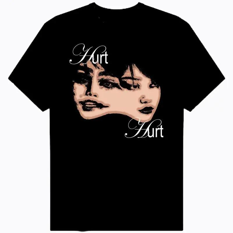 HURT band T-shirt noir en coton toutes tailles FR065 S