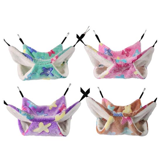 Haustier Gleithörnchen Hamster Doppelschicht Hängematte Hängendes Eichhörnchen Schlafsack