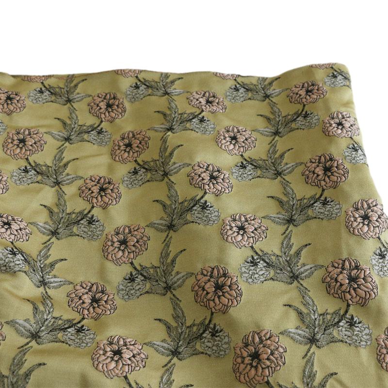 

Красивая картина маслом, вышитая ткань с цветами, ретро-искусство, 3D-цветок, жаккардовая ткань для самостоятельного изготовления одежды, платья, скатерти, сумки, подушки 50x160cm