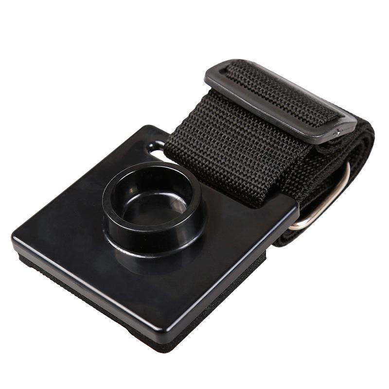 Black Woven Cello Anti-slip Mat with Sponge Pad and Strap Accessories