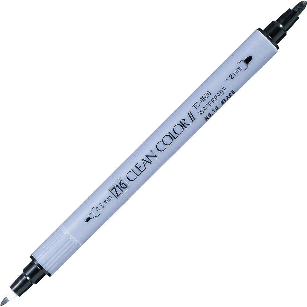 Kuretake Pen ZIG Clean Color II 60 Colors Water-Based TC-6600/60V