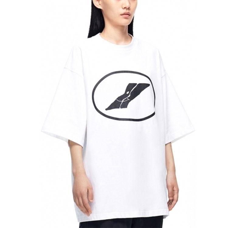 WE11DONE Logo-print Cotton T-shirt WD-TT1-22-832-U-WH